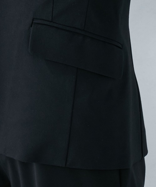 A/C DESIGN BY ALPHA CUBIC（エーシーデザインバイアルファキュービック）の「【ウォッシャブル】アルファブリックライトテーラードジャケット（テーラードジャケット・レディース・ネイビー/ブラック・13号/9号/11号）」の15枚目の写真
