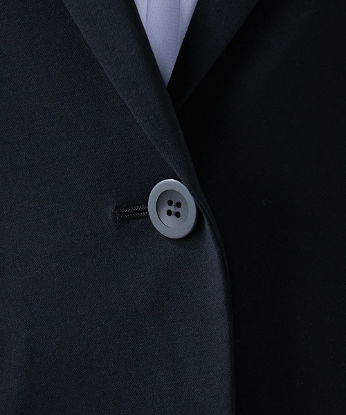 A/C DESIGN BY ALPHA CUBIC（エーシーデザインバイアルファキュービック）の「【ウォッシャブル】アルファブリックライトテーラードジャケット（テーラードジャケット・レディース・ネイビー/ブラック・13号/9号/11号）」の14枚目の写真