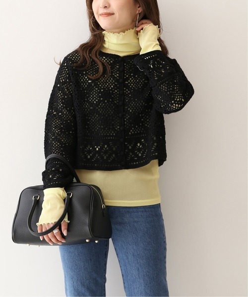 SLOBE IENA（スローブイエナ）の「チュールタートル【手洗い可能】◆（Tシャツ/カットソー・レディース・グレー/アイボリー/イエロー・FREE）」の20枚目の写真