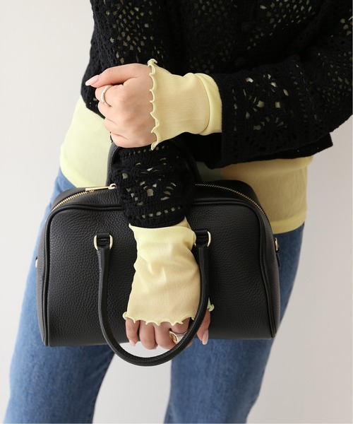 SLOBE IENA（スローブイエナ）の「チュールタートル【手洗い可能】◆（Tシャツ/カットソー・レディース・グレー/アイボリー/イエロー・FREE）」の13枚目の写真