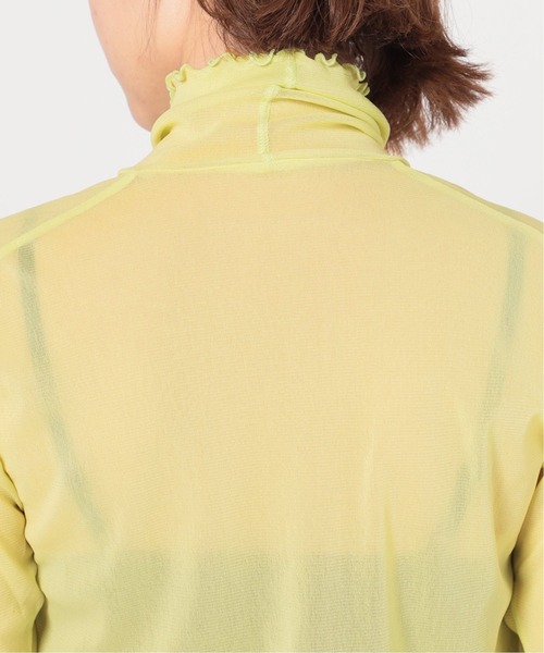 SLOBE IENA（スローブイエナ）の「チュールタートル【手洗い可能】◆（Tシャツ/カットソー・レディース・グレー/アイボリー/イエロー・FREE）」の21枚目の写真