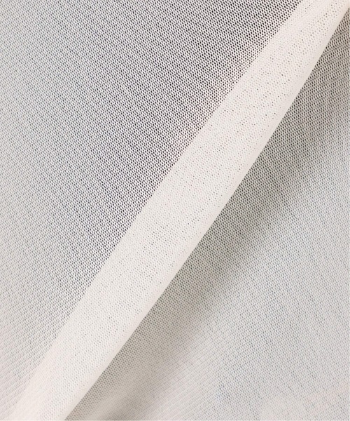 SLOBE IENA（スローブイエナ）の「チュールタートル【手洗い可能】◆（Tシャツ/カットソー・レディース・グレー/アイボリー/イエロー・FREE）」の22枚目の写真