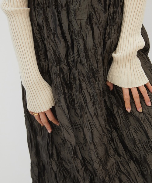 RANDEBOO（ランデブー）の「Washer long skirt（スカート・レディース・ブラウン/カーキ・FREE）」の16枚目の写真