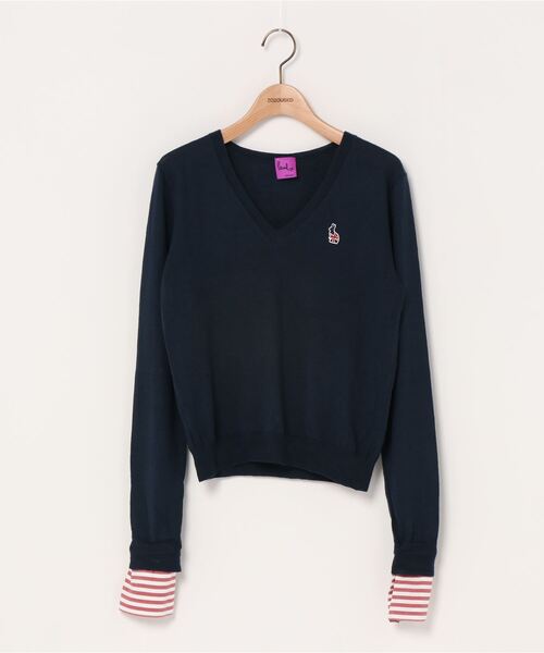 セール ブランド古着 Vネックニット ニット セーター Paul Smith ポールスミス のファッション通販 Zozoused
