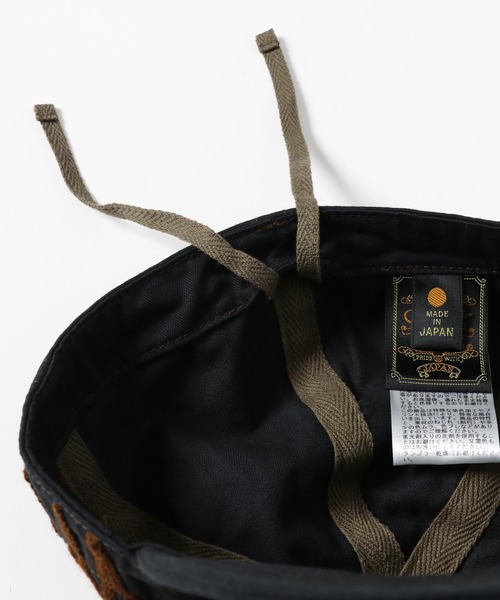 GYPSY&SONS（ジプシーアンドサンズ）の「MECHANIC CAP（キャップ・メンズ・カーキ/ブラック/ベージュ・FREE）」の10枚目の写真