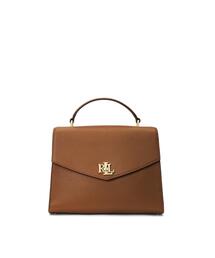 【Ralph Lauren】キャンバス&レザーミディアム Farrahサッチェル Ralph Lauren】キャンバス&レザーミディアム Farrahサッチェル