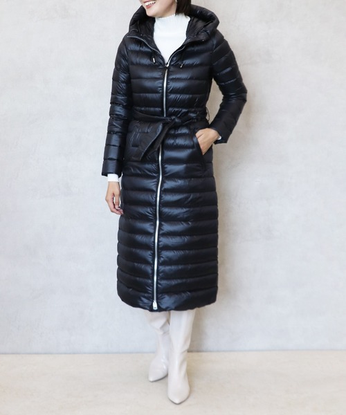 Mackage(マッカージュ)の「【MACKAGE/マッカージュ】PORTIA Ladies Hooded Sateen coat(ダウンジャケット/コート・レディース・ベージュ・34)」の5枚目の写真