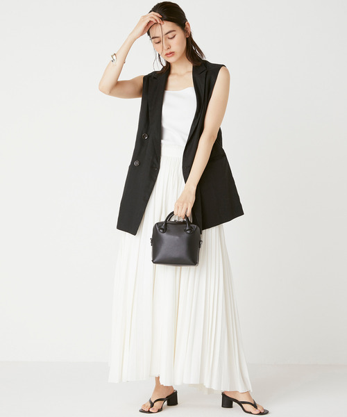 TOPKAPI（トプカピ）の「ハンドル ポイント ミニ ショルダーバッグ（ショルダーバッグ・レディース・ブラック/ベージュ/ミント・FREE）」の5枚目の写真