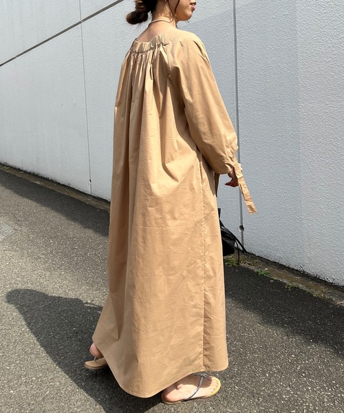 SHENERY（シーナリー）の「タックギャザーロングドレス（ワンピース 