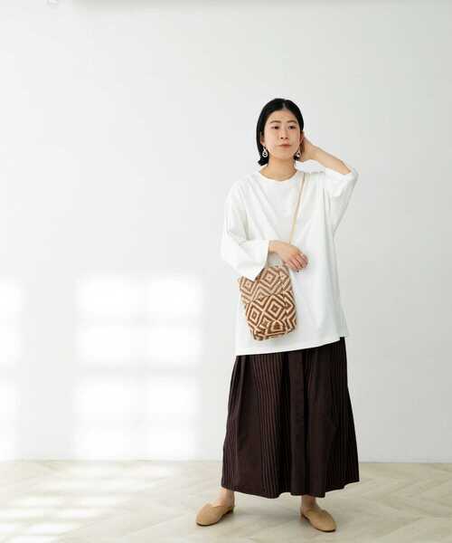 FORK&SPOON（フォークアンドスプーン）の「『ユニセックス』FORK&SPOON　セミシルケット5分袖カットソー（Tシャツ/カットソー・メンズ・ブルー系その他/オフホワイト/ベージュ/ネイビー・5/4）」の15枚目の写真