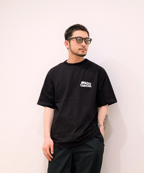 ABU GARCIA（アブ・ガルシア）の「Abu Garcia / アブガルシア：【ONLY ARK】別注 PRINT TEE：ONLYARK-0-2004[NOA]（Tシャツ/カットソー・メンズ・ホワイト×ブラック/ブラック×ホワイト・L/XL）」の10枚目の写真