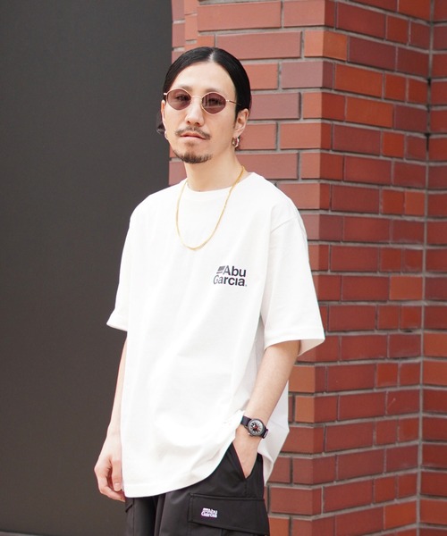ABU GARCIA（アブ・ガルシア）の「Abu Garcia / アブガルシア：【ONLY ARK】別注 PRINT TEE：ONLYARK-0-2004[NOA]（Tシャツ/カットソー・メンズ・ホワイト×ブラック/ブラック×ホワイト・L/XL）」の16枚目の写真