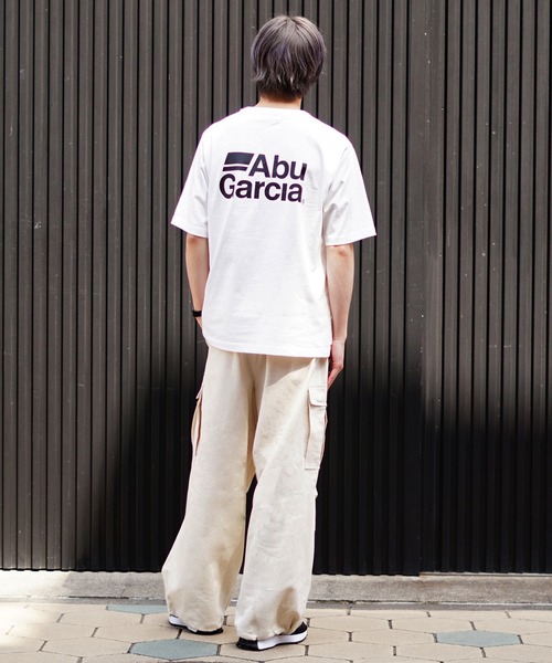 ABU GARCIA（アブ・ガルシア）の「Abu Garcia / アブガルシア：【ONLY ARK】別注 PRINT TEE：ONLYARK-0-2004[NOA]（Tシャツ/カットソー・メンズ・ホワイト×ブラック/ブラック×ホワイト・L/XL）」の19枚目の写真
