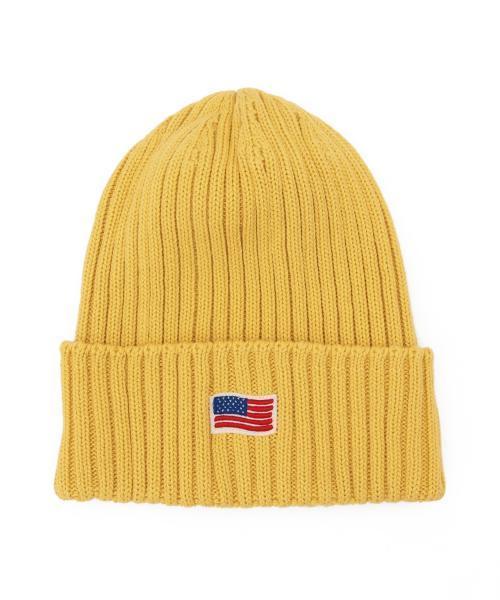 Ray BEAMS（レイビームス）の「【FUDGE 5月号掲載】MASACA HAT / ニット キャップ（ニットキャップ/ビーニー・レディース・ベージュ/レッド/イエロー/オリーブ/ネイビー・ONE SIZE）」の11枚目の写真