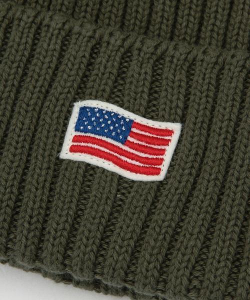 Ray BEAMS（レイビームス）の「【FUDGE 5月号掲載】MASACA HAT / ニット キャップ（ニットキャップ/ビーニー・レディース・ベージュ/レッド/イエロー/オリーブ/ネイビー・ONE SIZE）」の18枚目の写真