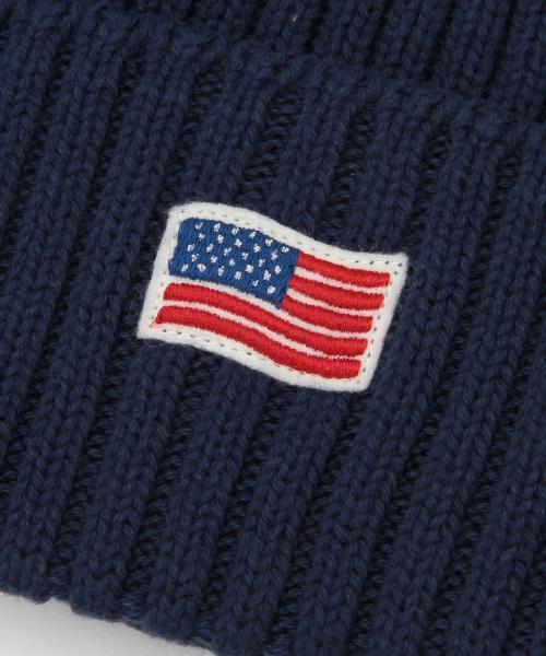 Ray BEAMS（レイビームス）の「【FUDGE 5月号掲載】MASACA HAT / ニット キャップ（ニットキャップ/ビーニー・レディース・ベージュ/レッド/イエロー/オリーブ/ネイビー・ONE SIZE）」の14枚目の写真