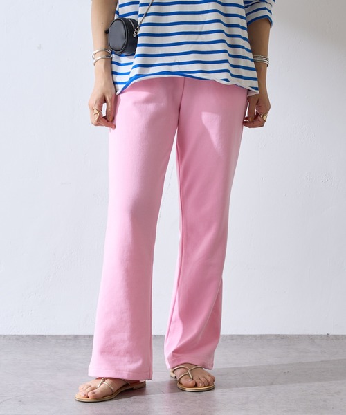 SHENERY（シーナリー）の「スウェットパンツ（スウェットパンツ・レディース・アイボリー/ピンク・FREE）」の4枚目の写真