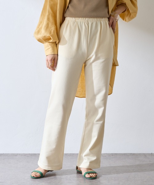 SHENERY（シーナリー）の「スウェットパンツ（スウェットパンツ・レディース・アイボリー/ピンク・FREE）」の3枚目の写真