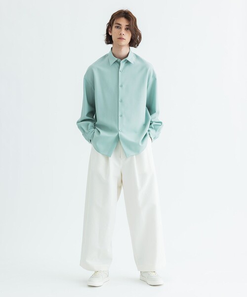 city（シティ）の「CHINO PANTS（チノパンツ・メンズ・ダークグレー/オフホワイト・2/3/1）」の3枚目の写真