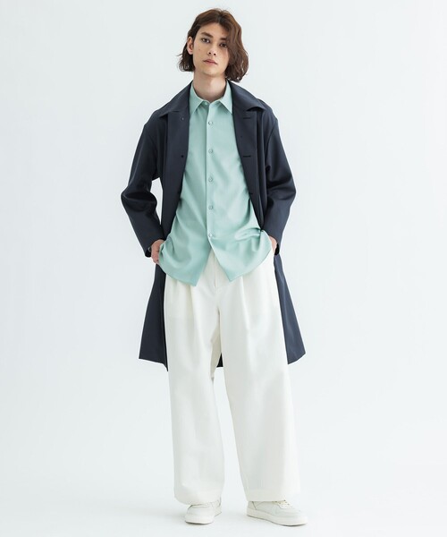 city（シティ）の「CHINO PANTS（チノパンツ・メンズ・ダークグレー/オフホワイト・2/3/1）」の4枚目の写真