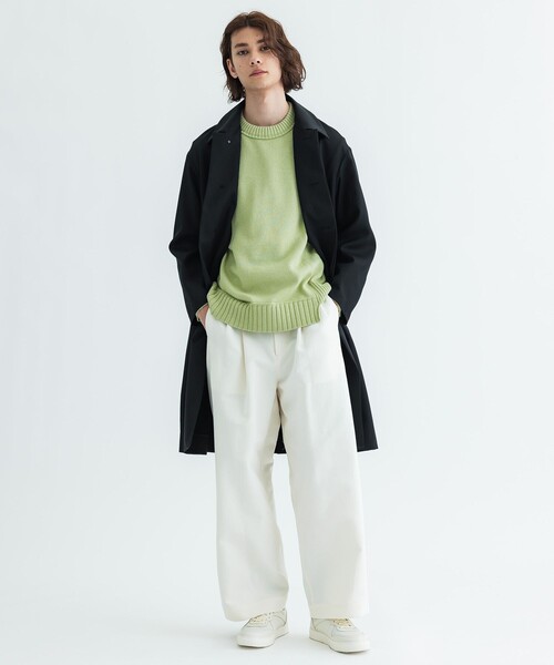 city（シティ）の「CHINO PANTS（チノパンツ・メンズ・ダークグレー/オフホワイト・2/3/1）」の6枚目の写真