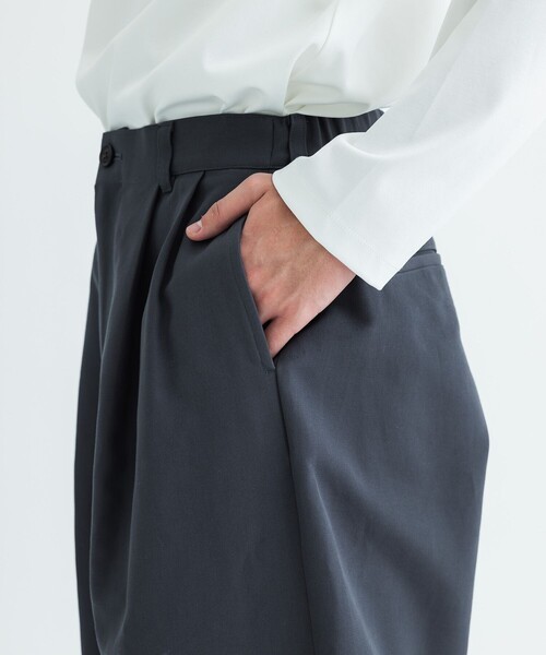 city（シティ）の「CHINO PANTS（チノパンツ・メンズ・ダークグレー/オフホワイト・2/3/1）」の16枚目の写真