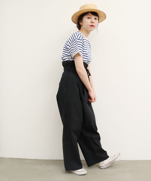 l'atelier du savon（アトリエドサボン）の「○C/馬布 たっぷりパンツ
