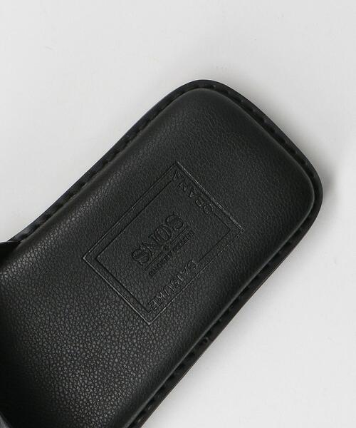 UNITED ARROWS & SONS（ユナイテッドアローズアンドサンズ）の「＜UNITED ARROWS & SONS by DAISUKE OBANA＞ SQUARE/H SANDAL/サンダル（サンダル・メンズ・ブラック・L/M/S）」の7枚目の写真