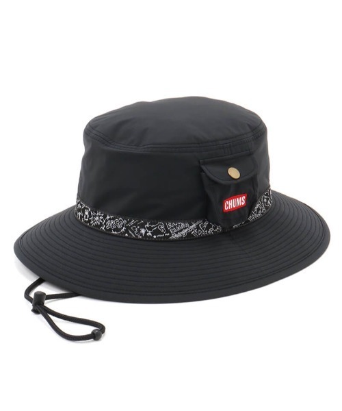 CHUMS（チャムス）の「【CHUMS】Gore-Tex INFINIUM Fes Hat（ハット・レディース・ブラック/ベージュ・FREE）」の2枚目の写真