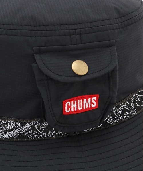 CHUMS（チャムス）の「【CHUMS】Gore-Tex INFINIUM Fes Hat（ハット・レディース・ブラック/ベージュ・FREE）」の4枚目の写真