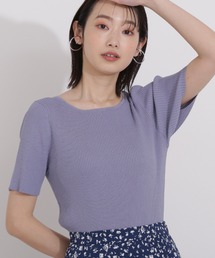 ベーシックリブニット