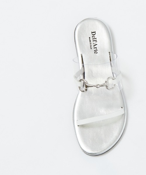 PICHE ABAHOUSE（ピシェ アバハウス）の「●Dellarte/W1959 ビットクリアサンダル（サンダル・レディース・ブラック/ホワイト・36/38/37/39/35）」の13枚目の写真