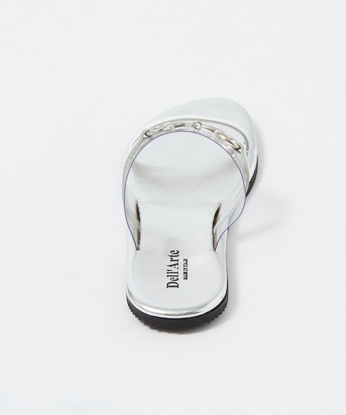 PICHE ABAHOUSE（ピシェ アバハウス）の「●Dellarte/W1959 ビットクリアサンダル（サンダル・レディース・ブラック/ホワイト・36/38/37/39/35）」の15枚目の写真