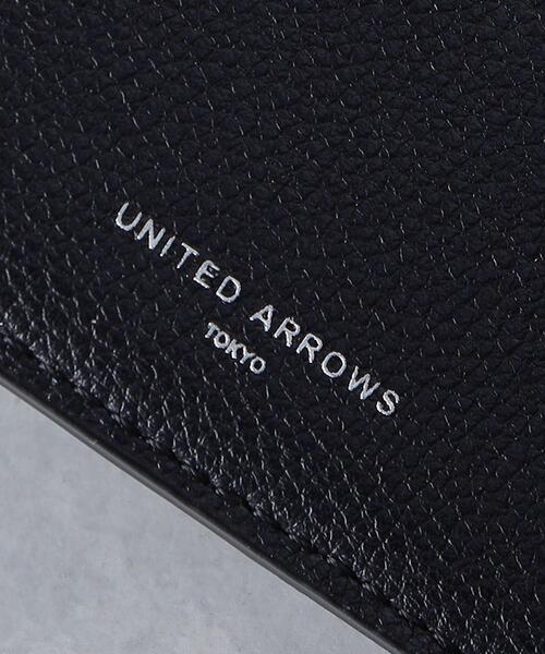 UNITED ARROWS（ユナイテッドアローズ）の「マイクロファイバー iPhone SE ケース（スマホケース/カバー・メンズ・グレー/ブラック・FREE）」の5枚目の写真