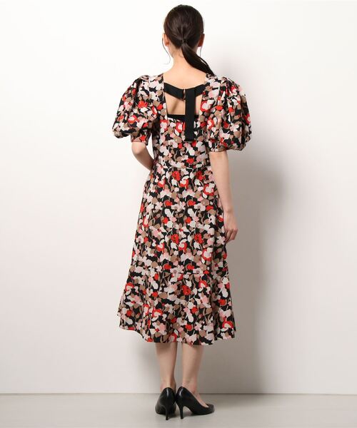 ted baker ペンシル ワンピース スリム タイト ロング ドレス 赤 ted