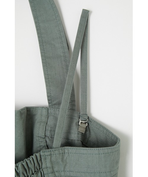 MOUSSY（マウジー）の「HALTER NECK JUMPER スカート（ジャンパースカート・レディース・ライトカーキ/キナリ/ブラック・2/1）」の16枚目の写真