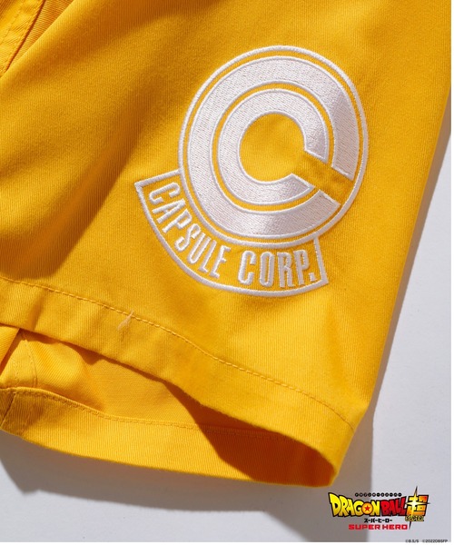 XーLARGE×DRAGON BALL ツナギ　イエロー　オーバーオール XLARGE（エクストララージ）の「XLARGE x DRAGON BALL CAPSULE CORP
