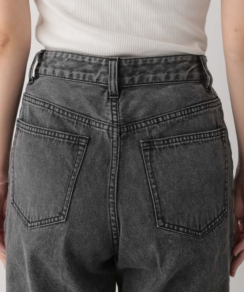 LOWRYS FARM(ローリーズファーム)の「ケミカルフロントスリットデニムパンツ 294281(デニムパンツ・レディース・グレー・SMALL/MEDIUM/LARGE)」の5枚目の写真