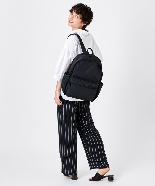 極美品✨レスポートサックROUTE BACKPACK リサイクルドブラック JP ROUTE BACKPACKリサイクルドブラックJP（バックパック/リュック