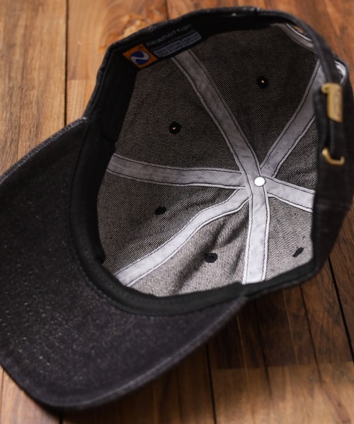 newhattan(ニューハッタン)の「【newhattan】Baseball Low Cap-denim(キャップ・メンズ・ダークブルー/ダークブラック/ブラック/ライトブルー・FREE)」の5枚目の写真