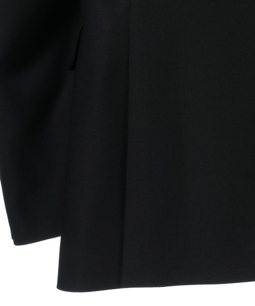 CROWDED CLOSET（クラウデッドクローゼット）の「NARROW TW綾ブラックスーツ/別売りベストあり/2ピースビジネスセットアップスーツ（スーツセット・メンズ・ブラック・01/02/03/04）」の9枚目の写真