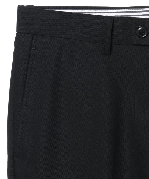 CROWDED CLOSET（クラウデッドクローゼット）の「NARROW TW綾ブラックスーツ/別売りベストあり/2ピースビジネスセットアップスーツ（スーツセット・メンズ・ブラック・01/02/03/04）」の4枚目の写真