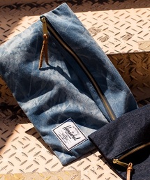 SHIPS JET BLUE | HERSCHEL×SHIPS JET BLUE: ゛CARTER L゛ デニムクラッチバッグ■(クラッチバッグ)