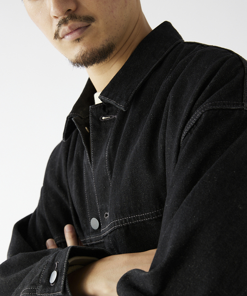 【大人気】JOURNAL STANDARD relume デニムジャケット　新品 セール】オーバーサイズ デニムトラッカージャケット（デニム