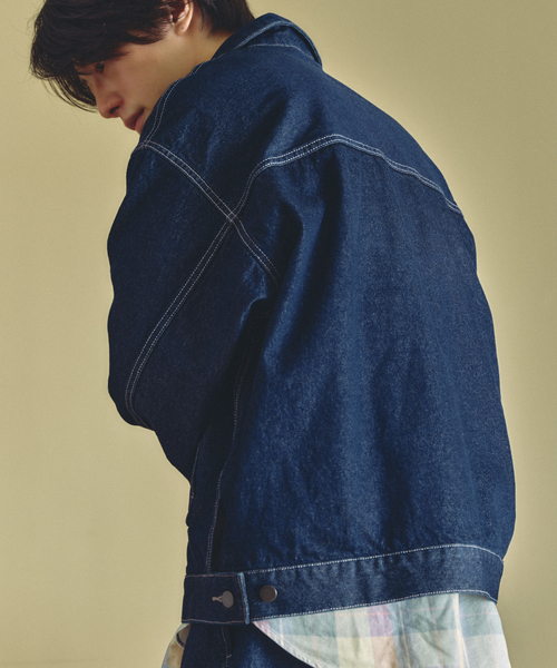 JOURNAL STANDARD relumeデニムジャケット JOURNAL STANDARD relume｜《予約》クラフト デニム トラッカー
