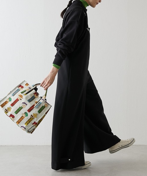 ear PAPILLONNER（イアパピヨネ）の「【PEZ (ペッツ)×ear】ショート丈スウェット（スウェット・レディース・ブラック/ブラウン・FREE）」の20枚目の写真