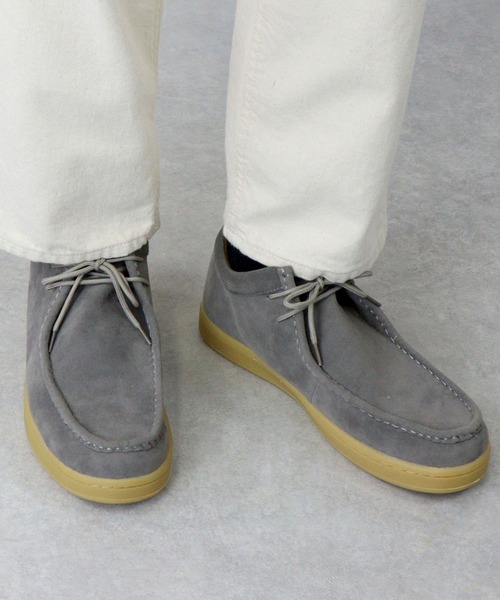 Dedes（デデス）の「Dedes / チロリアンシューズ (6346)　モカシンシューズ（モカシン/デッキシューズ・メンズ・ベージュ/ブラック/ブラック系その他/ブラウン/ネイビー/ダークブラウン/グレー・42/44/40/43/41）」の4枚目の写真