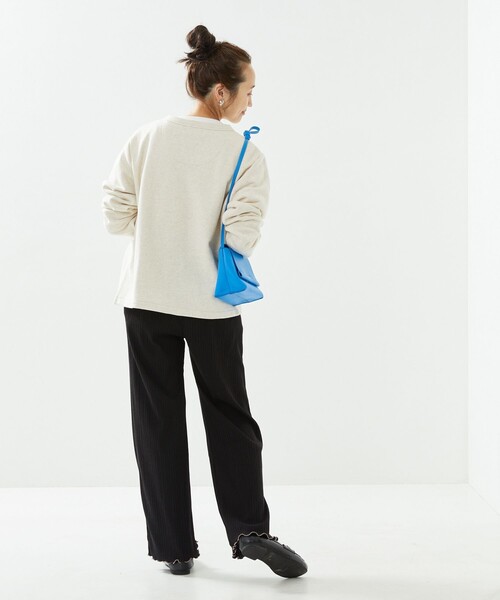 FREAK'S STORE(フリークスストア)の「【プチシリーズ】メローリブカットパンツ【WEB限定】(その他パンツ・レディース・ブラック/グレー/ピンク/グリーン/ライトグリーン・フリ-)」の22枚目の写真