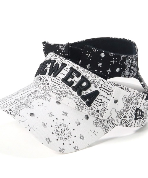 NEW ERA（ニューエラ）の「ニューエラ ゴルフサンバイザー ペイズリー