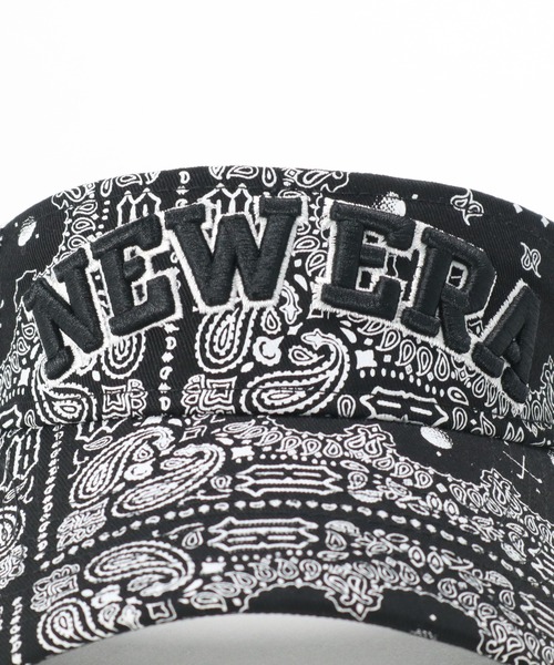 NEW ERA（ニューエラ）の「ニューエラ ゴルフサンバイザー ペイズリー